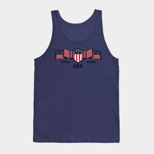 Loyal Pride USA Tank Top